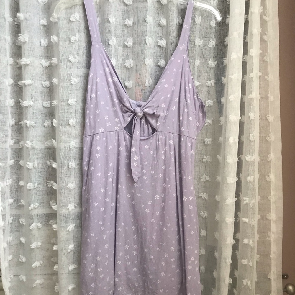 Lottie moss key hole mini dress